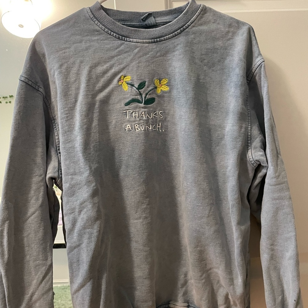 Thanks a Bunch urban Embroidered sweatshirt